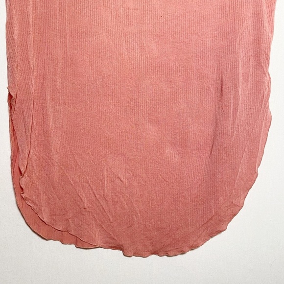 BDG Urban Outfitter Peachy Pink Short Sleeve Tee Size Medium - Picture 5 of 7